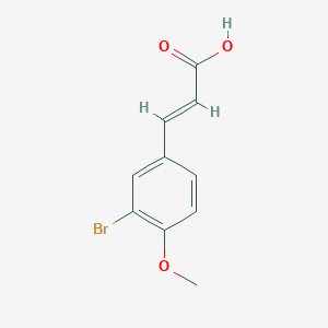 3-bromo-4-methoxycinnamic acid 3-bromo-4-methoxycinnamic acid
