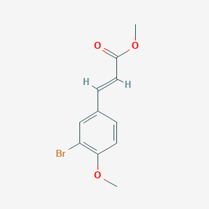 3-(3-Bromo-4-methoxy-phenyl)-acrylic acid methyl ester 3-(3-Bromo-4-methoxy-phenyl)-acrylic acid methyl ester