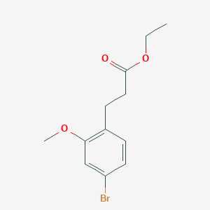 Ethyl 3-(4'-bromo-2'-methoxyphenyl)propionate Ethyl 3-(4'-bromo-2'-methoxyphenyl)propionate
