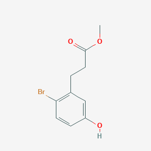 Methyl 3-(2'-bromo-5'-hydroxyphenyl)propionate Methyl 3-(2'-bromo-5'-hydroxyphenyl)propionate