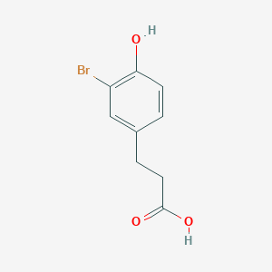 Benzenepropanoic acid, 3-bromo-4-hydroxy- Benzenepropanoic acid, 3-bromo-4-hydroxy-