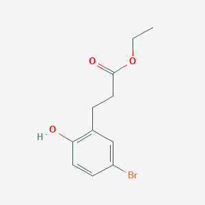 Ethyl 3-(5'-bromo-2'-hydroxyphenyl)propionate 