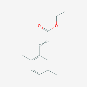 2-Propenoic acid, 3-(2,5-dimethylphenyl)-, ethyl ester 