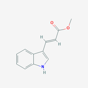 2-Propenoic acid, 3-(1H-indol-3-yl)-, methyl ester, (2E)- 
