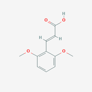 2-Propenoic acid, 3-(2,6-dimethoxyphenyl)- 