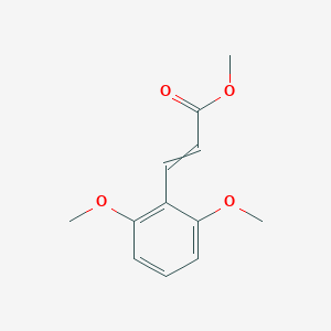 2-Propenoic acid, 3-(2,6-dimethoxyphenyl)-, methyl ester, (2E)- 
