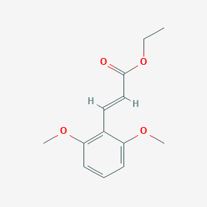 2-Propenoic acid, 3-(2,6-dimethoxyphenyl)-, ethyl ester, (2E)- 