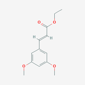 2-Propenoic acid, 3-(3,5-dimethoxyphenyl)-, ethyl ester, (2E)- 2-Propenoic acid, 3-(3,5-dimethoxyphenyl)-, ethyl ester, (2E)-