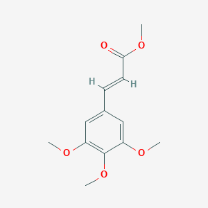 2-Propenoic acid, 3-(3,4,5-trimethoxyphenyl)-, methyl ester, (2E)- 