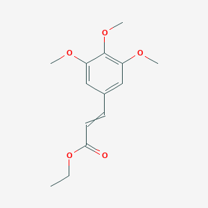 2-Propenoic acid, 3-(3,4,5-trimethoxyphenyl)-, ethyl ester, (2E)-