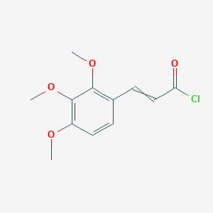 2-Propenoyl chloride, 3-(2,3,4-trimethoxyphenyl)- 