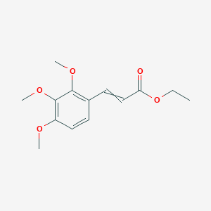 2-Propenoic acid, 3-(2,3,4-trimethoxyphenyl)-, ethyl ester 