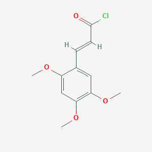 3-(2,4,5-TRIMETHOXYPHENYL)-2-PROPENOYLCHLORIDE 3-(2,4,5-TRIMETHOXYPHENYL)-2-PROPENOYLCHLORIDE