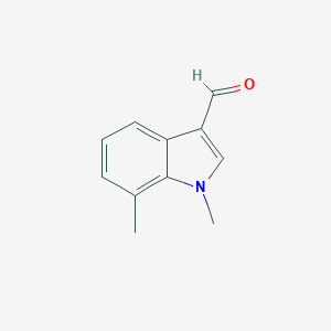 1,7-dimethyl-1H-indole-3-carbaldehyde 1,7-dimethyl-1H-indole-3-carbaldehyde