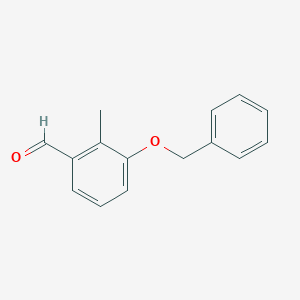 Benzaldehyde, 2-methyl-3-(phenylmethoxy)- Benzaldehyde, 2-methyl-3-(phenylmethoxy)-