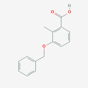 Benzoic acid, 2-methyl-3-(phenylmethoxy)-, Benzoic acid, 2-methyl-3-(phenylmethoxy)-,