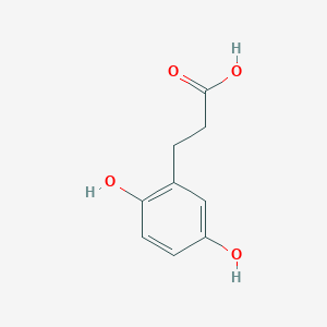 Benzenepropanoic acid, 2,5-dihydroxy- Benzenepropanoic acid, 2,5-dihydroxy-