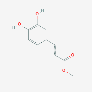 2-Propenoic acid, 3-(3,4-dihydroxyphenyl)-, methyl ester, (2E)- 2-Propenoic acid, 3-(3,4-dihydroxyphenyl)-, methyl ester, (2E)-