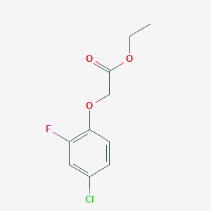 Acetic acid, 2-(4-chloro-2-fluorophenoxy)-, ethyl ester Acetic acid, 2-(4-chloro-2-fluorophenoxy)-, ethyl ester