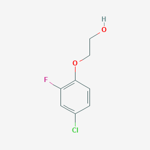 Ethanol, 2-(4-chloro-2-fluorophenoxy)- Ethanol, 2-(4-chloro-2-fluorophenoxy)-