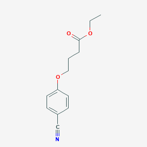 Ethyl 4-(4-cyano-phenoxy)butanoate Ethyl 4-(4-cyano-phenoxy)butanoate