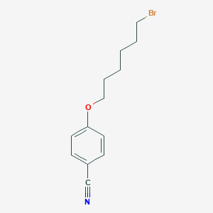 Benzonitrile, 4-[(6-bromohexyl)oxy]- 