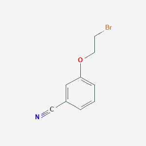 3-(2-bromoethoxy)benzonitrile (2-oxoethoxy)benzonitrile 3-(2-bromoethoxy)benzonitrile (2-oxoethoxy)benzonitrile