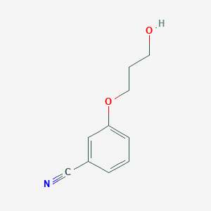 Benzonitrile, 3-(3-hydroxypropoxy)- Benzonitrile, 3-(3-hydroxypropoxy)-