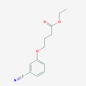 Butanoic acid, 4-(3-cyanophenoxy)-, ethyl ester 