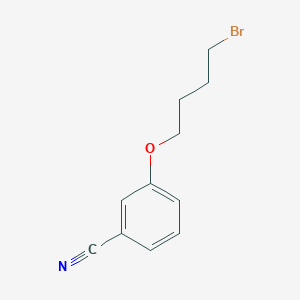 Benzonitrile, 3-(4-bromobutoxy)- Benzonitrile, 3-(4-bromobutoxy)-