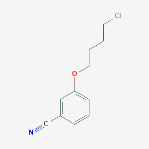 3-(4-chlorobutoxy)benzonitrile 3-(4-chlorobutoxy)benzonitrile