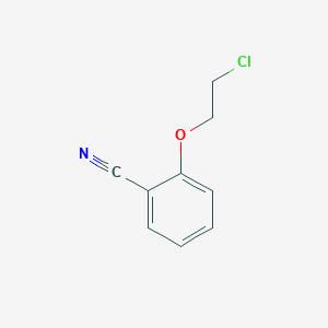 Benzonitrile, 2-(2-chloroethoxy)- Benzonitrile, 2-(2-chloroethoxy)-