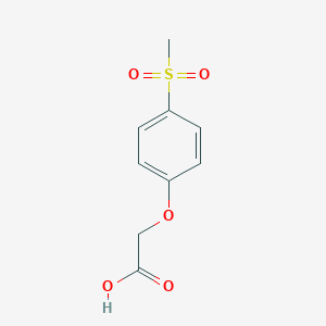 Acetic acid, 2-[4-(methylsulfonyl)phenoxy]- 