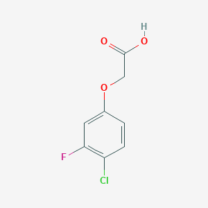 Acetic acid, 2-(4-chloro-3-fluorophenoxy)- Acetic acid, 2-(4-chloro-3-fluorophenoxy)-
