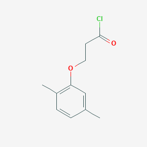 3-(2,5-Xylyloxy)propionyl chloride 3-(2,5-Xylyloxy)propionyl chloride