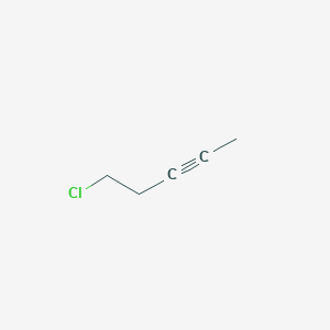 2-Pentyne, 5-chloro- 2-Pentyne, 5-chloro-