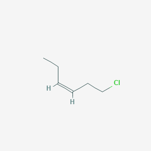 3-Hexene, 1-chloro-, (3Z)- 3-Hexene, 1-chloro-, (3Z)-