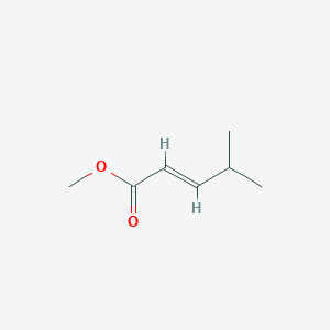 2-Pentenoic acid, 4-methyl-, methyl ester, (2E)- 2-Pentenoic acid, 4-methyl-, methyl ester, (2E)-