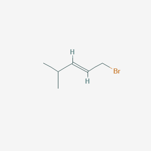 2-Pentene, 1-bromo-4-methyl-, (2E)- 2-Pentene, 1-bromo-4-methyl-, (2E)-