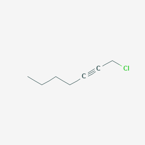 2-Heptyne, 1-chloro- 