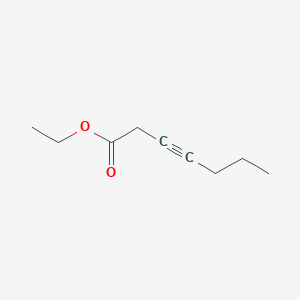 3-Heptynoic acid, ethyl ester 3-Heptynoic acid, ethyl ester