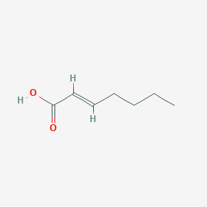 2-Heptenoic acid, (2E)- 2-Heptenoic acid, (2E)-