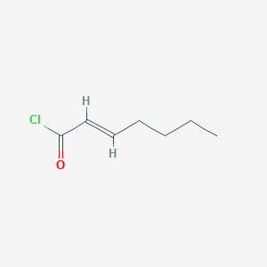 (E)-Hept-2-enoyl chloride (E)-Hept-2-enoyl chloride
