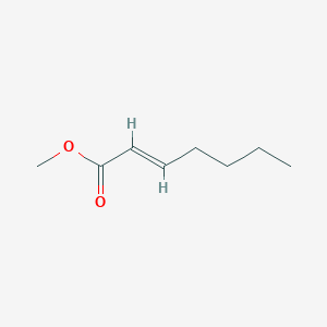2-Heptenoic acid, methyl ester, (2E)- 2-Heptenoic acid, methyl ester, (2E)-