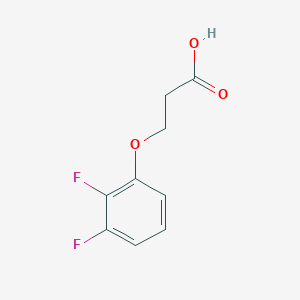 Propanoic acid, 3-(2,3-difluorophenoxy)-, Propanoic acid, 3-(2,3-difluorophenoxy)-,