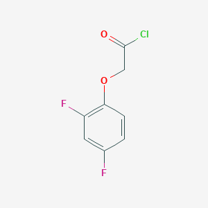 Acetyl chloride, 2-(2,4-difluorophenoxy)- Acetyl chloride, 2-(2,4-difluorophenoxy)-