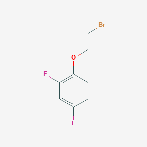 Benzene, 1-(2-bromoethoxy)-2,4-difluoro- Benzene, 1-(2-bromoethoxy)-2,4-difluoro-