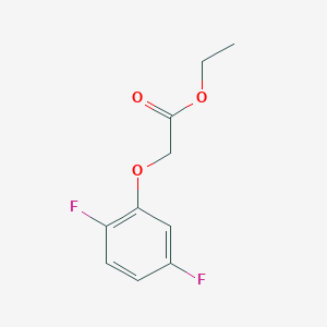 Acetic acid, 2-(2,5-difluorophenoxy)-, ethyl ester Acetic acid, 2-(2,5-difluorophenoxy)-, ethyl ester