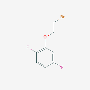 Benzene, 2-(2-bromoethoxy)-1,4-difluoro- Benzene, 2-(2-bromoethoxy)-1,4-difluoro-