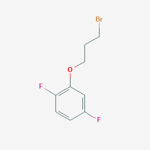 2-(3-Bromopropoxy)-1,4-difluorobenzene 2-(3-Bromopropoxy)-1,4-difluorobenzene